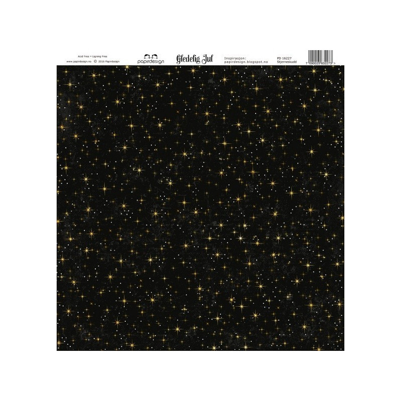 Papirdesign - Gledelig Jul - Stjerneskudd - PD16227 Papirdesign - Gledelig Jul - Stjerneskudd - PD16227