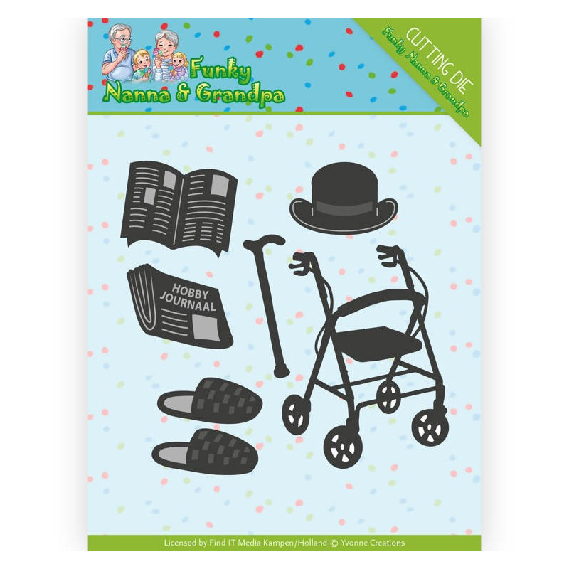 Yvonne Creations - Funky Nanna And Grandpa - Grandpa Accessoires - YCD10159