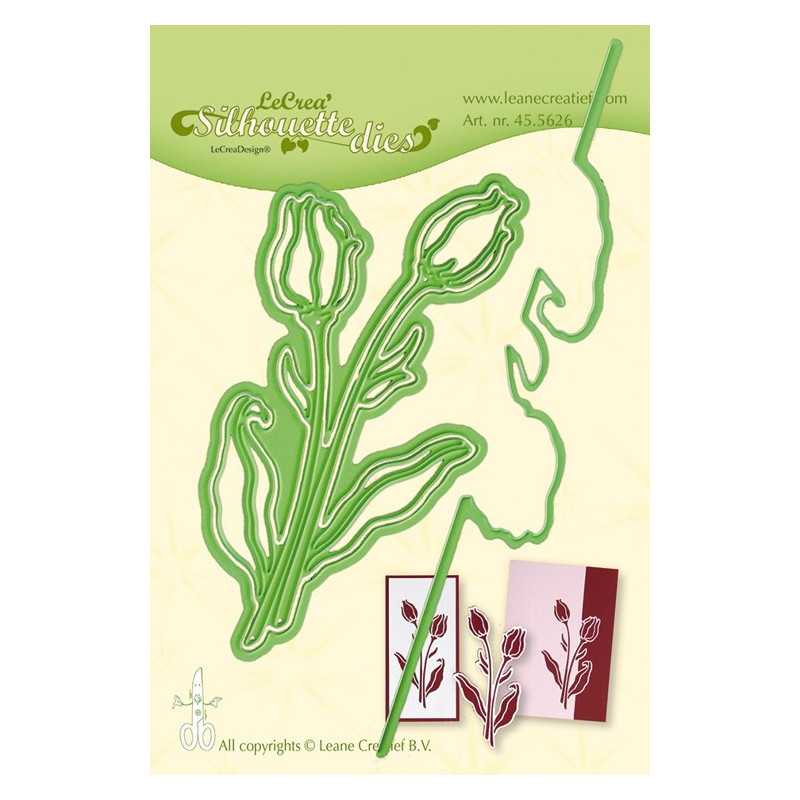 Leane Creatief - Silhouette Tulip - 45.5626