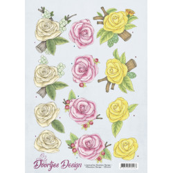 Doortjes Design - Roses -...