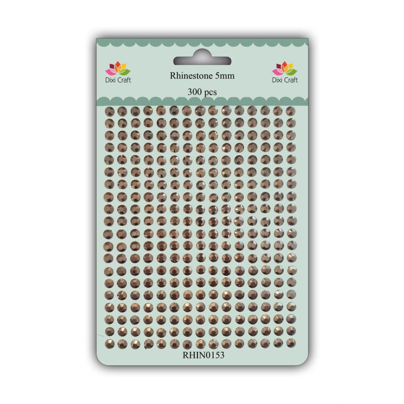 Dixi Craft - Rhinsten 5 mm - Bronze