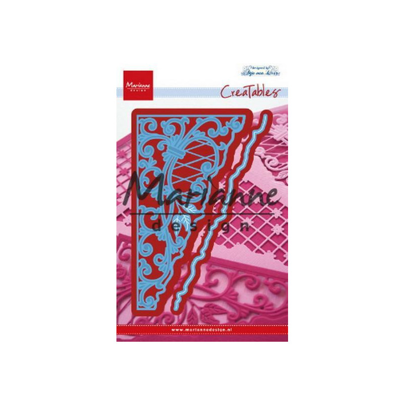 Marianne Design - Creatables - Anja's Swirl Corner - LR0584