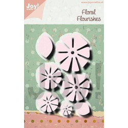 Joy! - Flower Stickdesign -...