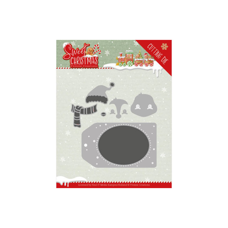 Yvonne Creations - Sweet Christmas - Sweet Christmas Penguin - YCD10179