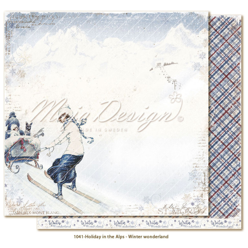 Maja Design - Holiday In The Alps - Winter Wonderland - HOL-1041