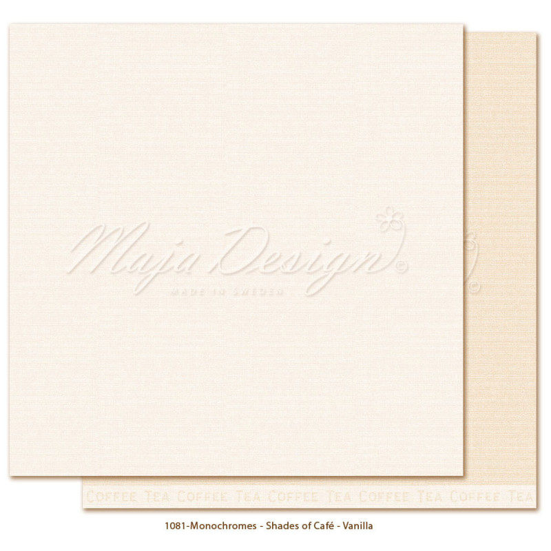 Maja Design - Monochromes - Shades Of The Café - Vanilla - MONO-1081