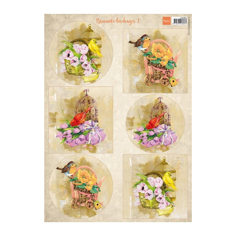 Marianne Design - Birds & Birdcage 1 - VK9585
