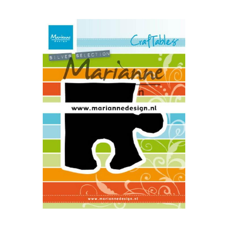 Marianne Design - Craftables - Puzzle Piece - CR1491