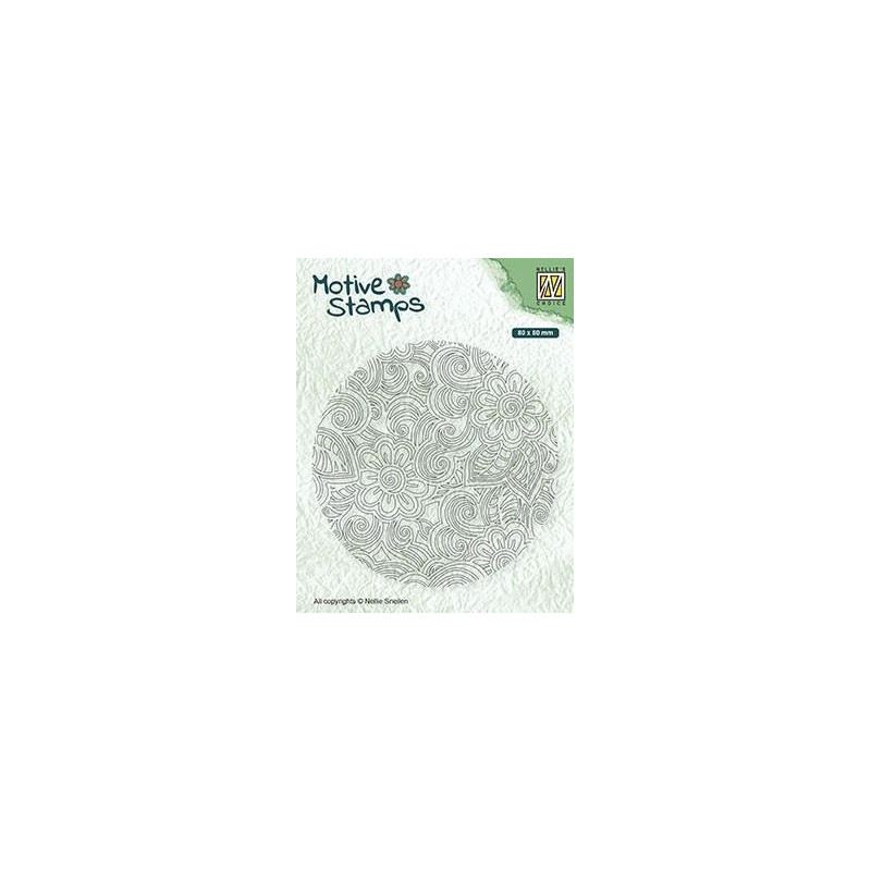 Nellie Snellen - Clear Stamps - Flower Power - TXCS012