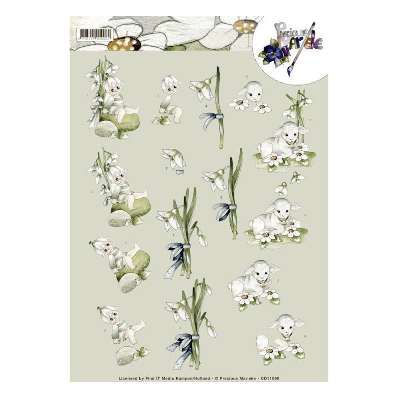 Precious Marieke - Snowflowers - CD11098