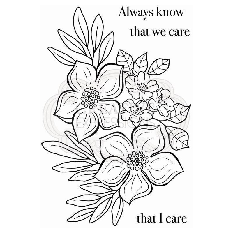 Woodware - Clear Stamp - Blooming Lovely - JGS707