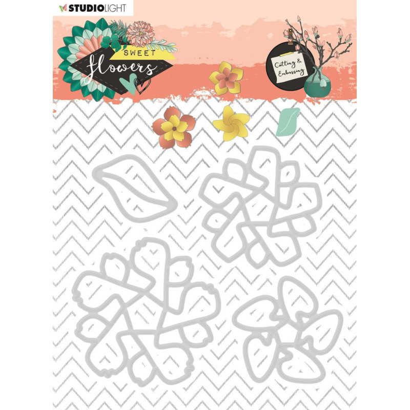Studio Light - Sweet Flowers - STENCILSFL242
