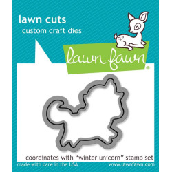 Lawn Fawn - Winter Unicorn...