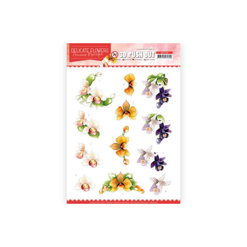 Pushout - Precious Marieke - Delicate Flowers - Orchid - SB10450