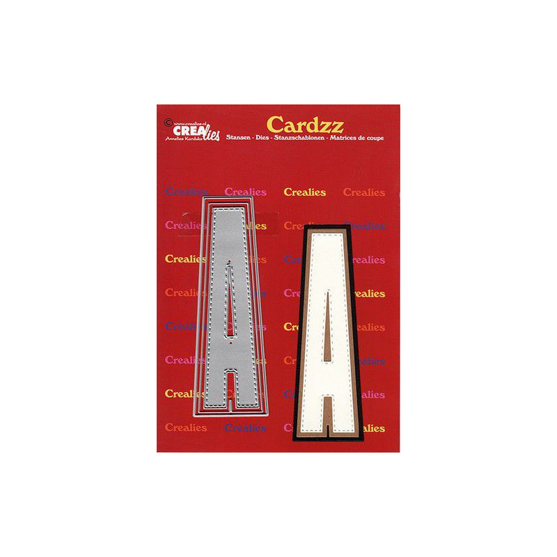 CREAlies - Cardzz Letters - Bogstav A - CLCZ401