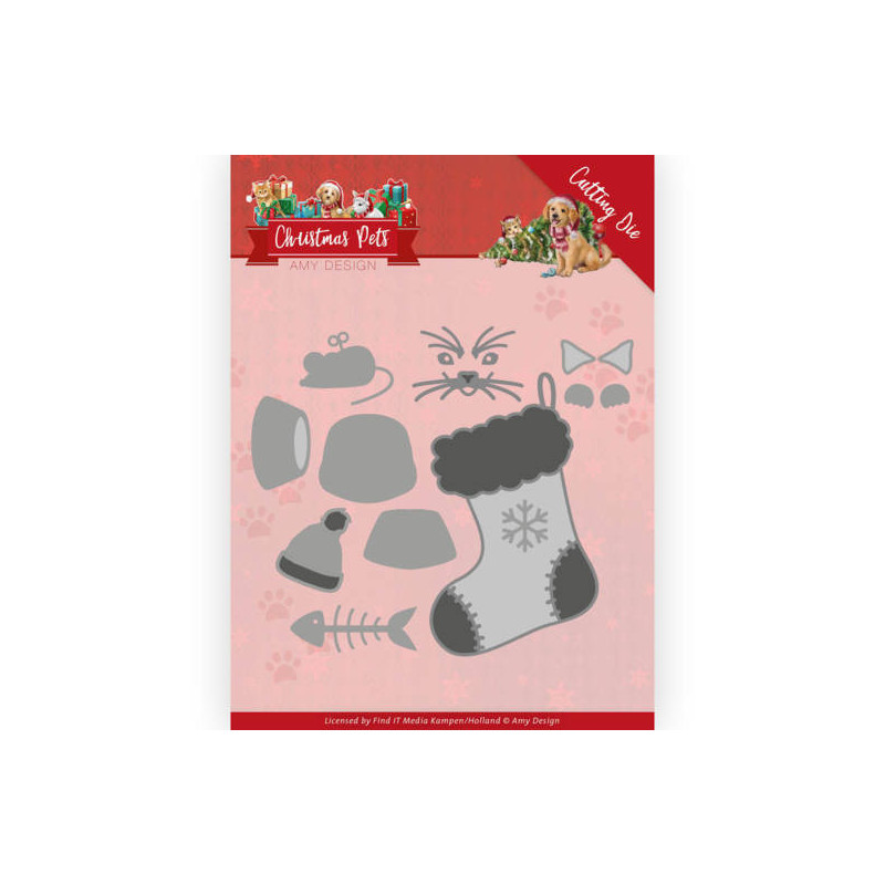 Amy Design - Christmas Pets - Christmas Cat - ADD10214