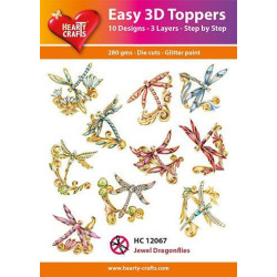 Easy 3D Toppers - Jewel...