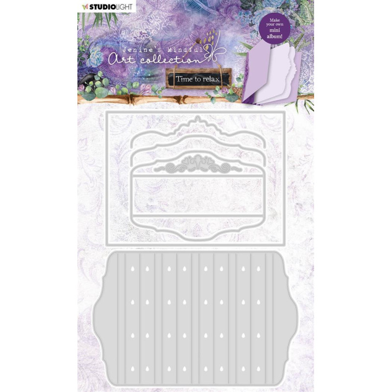 Studio Light - Jenine's Mindfuld Art - Time To Relax - STENCILJMA09