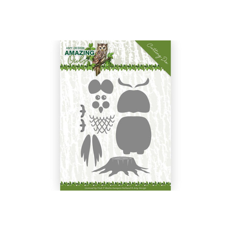 Amy Design - Amazing Owls - Building Up Owl - ADD10216