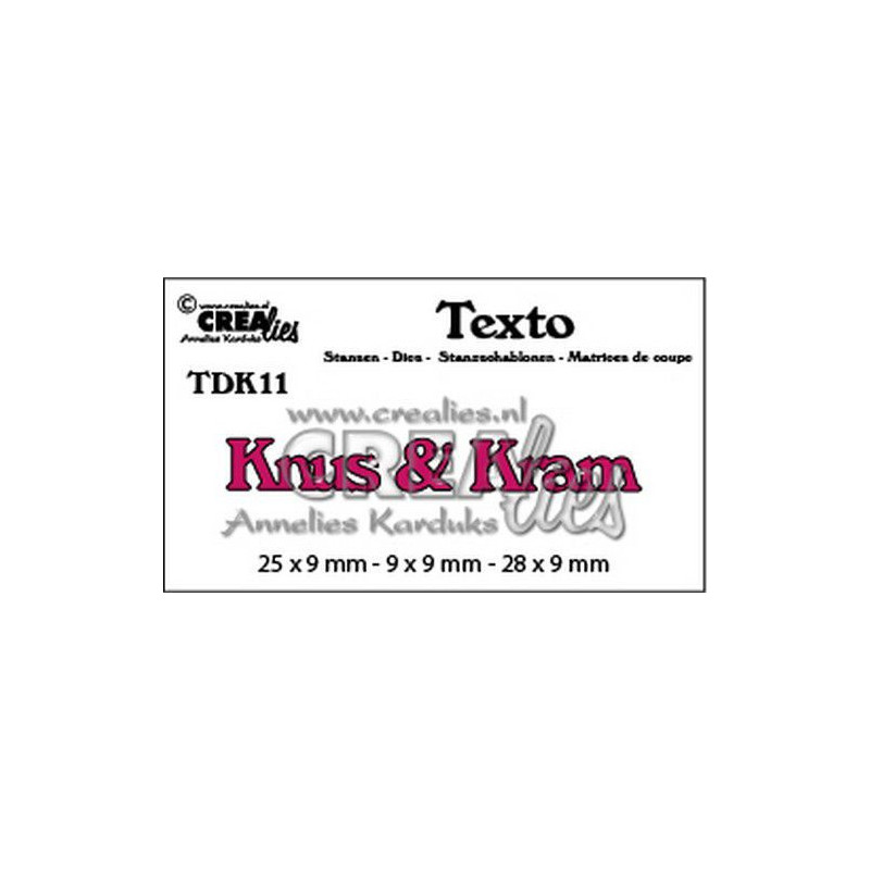 CREAlies - Dansk Tekst - Knus & Kram - CLTDK11