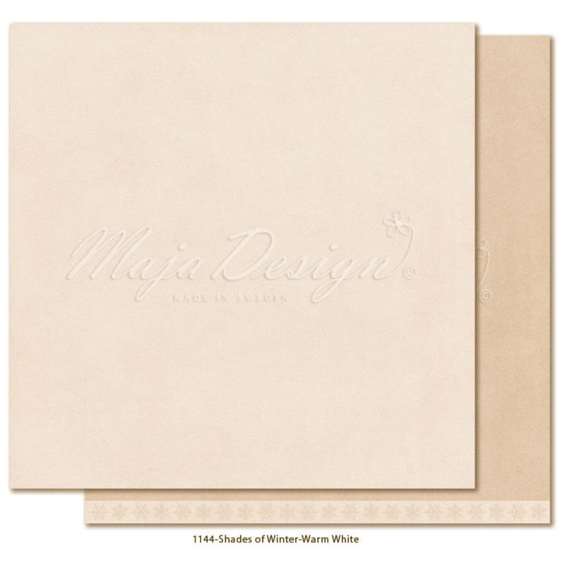 Maja Design - Monochromes - Shades Of Winter - Warm White - MONO-1144