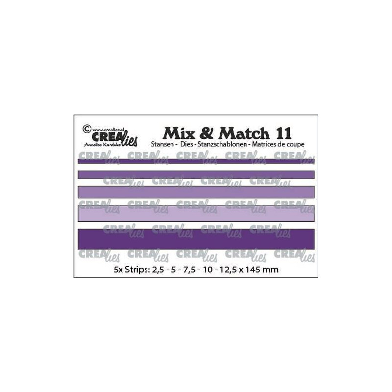 CREAlies - Mix & Match  - Strips Smooth - CLMix11