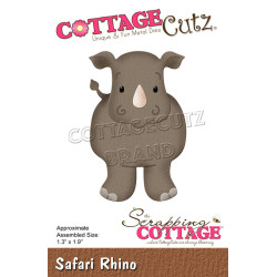CottageCutz - Safari Rhino...