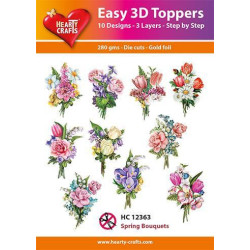 Easy 3D Toppers - Spring...
