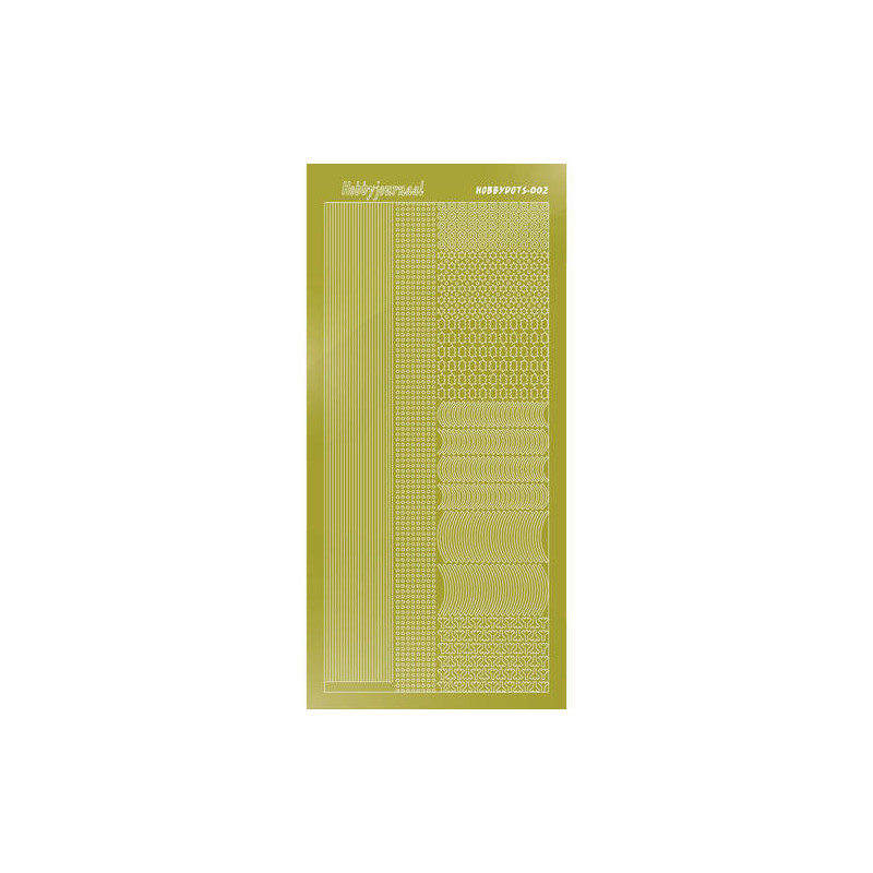 Hobbydots Serie 2 - Mirror Yellow