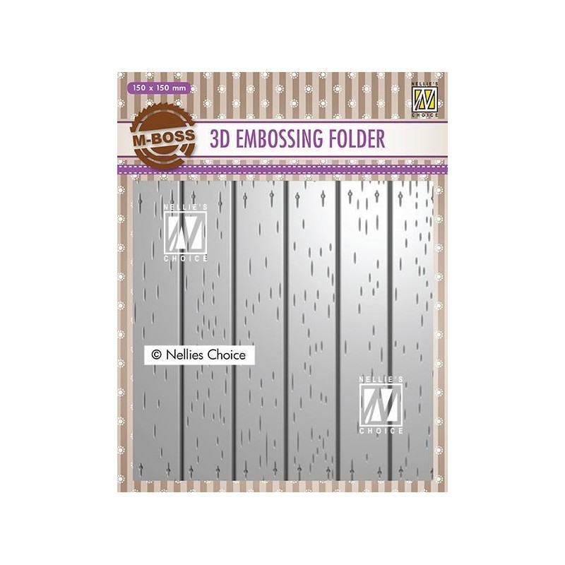 Nellie Snellen - 3D Embossingfolder - Stripe Pattern 2 - EF3D025
