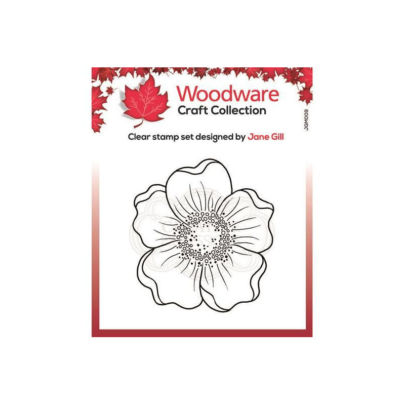 Woodware - Clear Stamp - Mini Scented Bloom - JGM009
