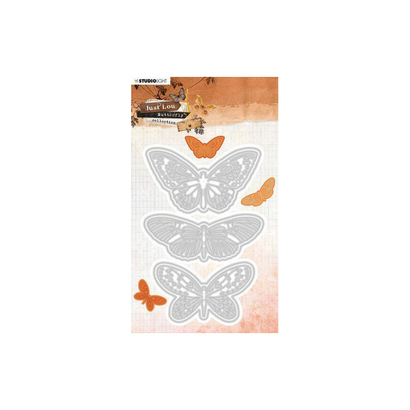Studio Light - Just Lou - Butterfly Collection - STENCILJL18