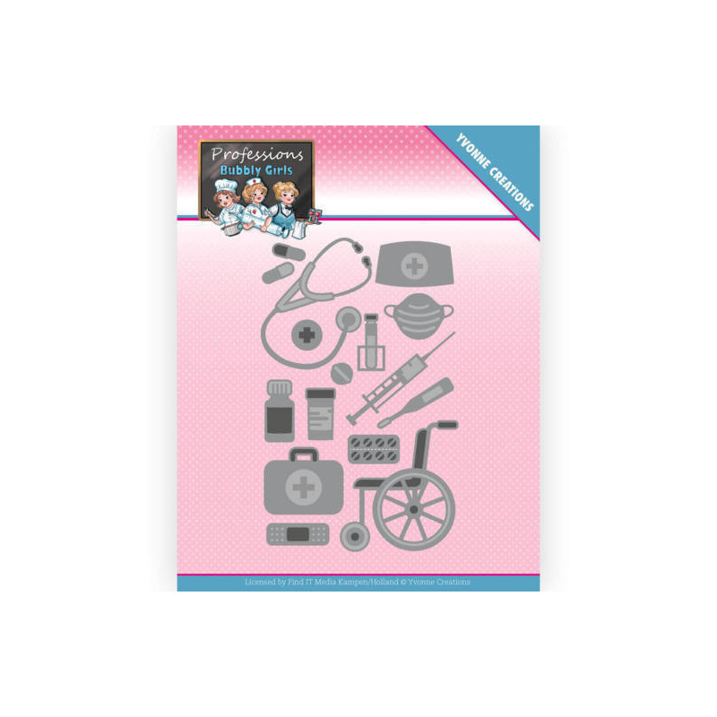 Yvonne Creations - Bubbly Girls Professions - Healtcare - YCD10235