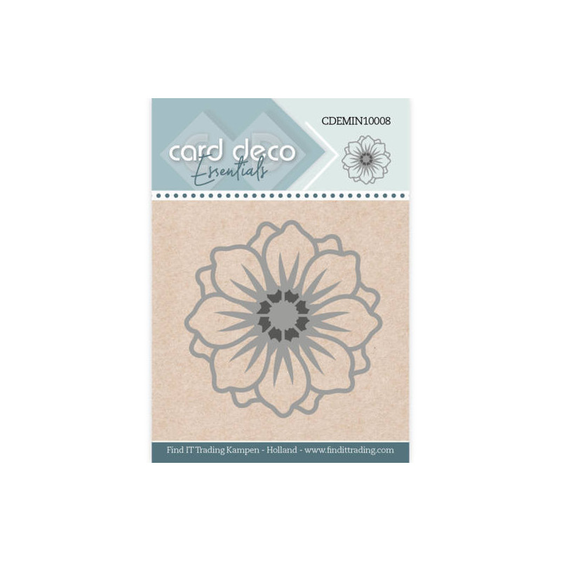 Card Deco Essentials - Mini Dies - Flower - CDEMIN10008