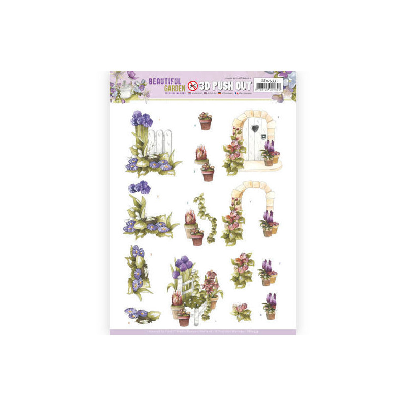 Pushout - Precious Marieke - Beautiful Garden - Allium - SB10533 Pushout - Precious Marieke - Beautiful Garden - Allium - SB10533