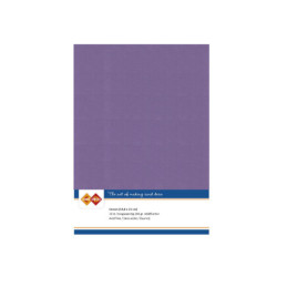 Card Deco Essentials - Linen Cardstock A5 - Grape