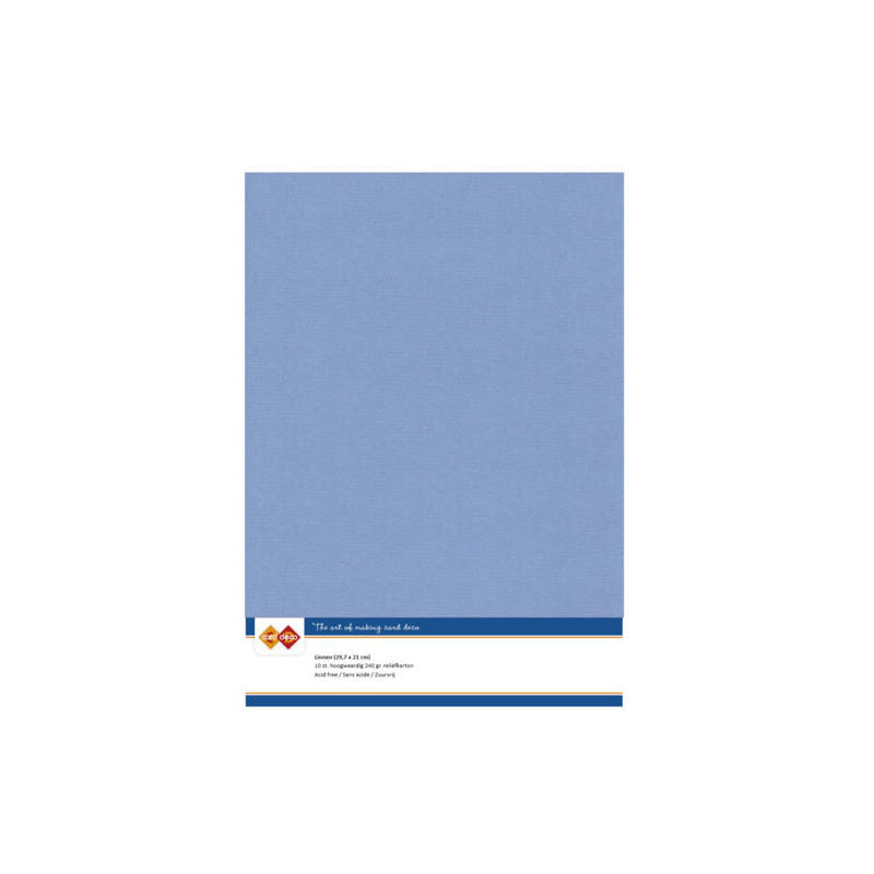Card Deco Essentials - Linen Cardstock A4 - Stone (NY)