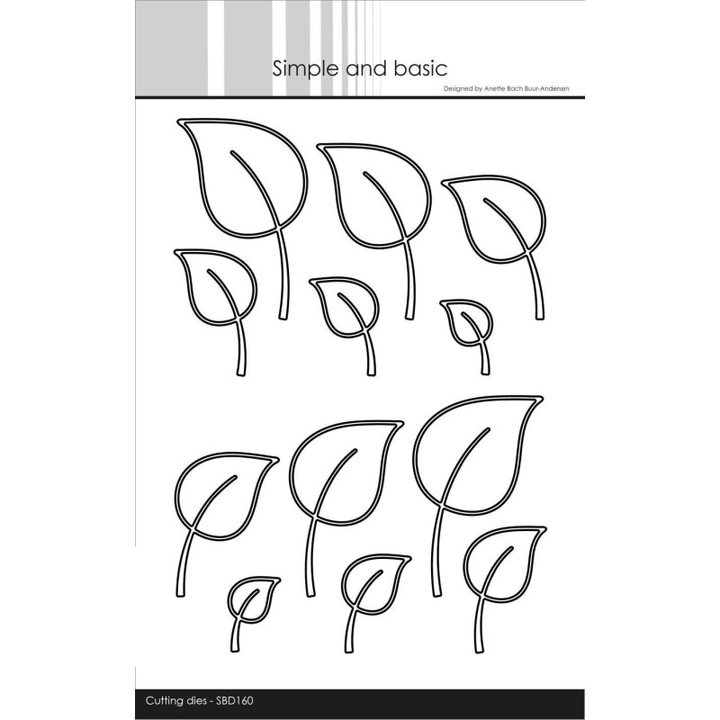 Simple And Basic - Leaves Outline - SBD160