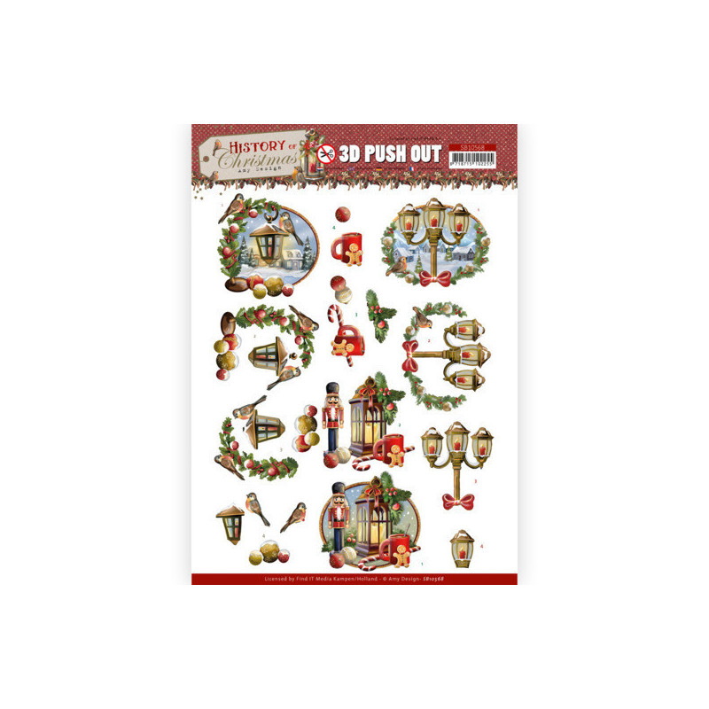 Pushout - Amy Design - History Of Christmas - Christmas Lanterns - SB10568