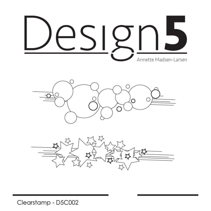 Design5 - Stempel - Mixed Media - Borders - D5C002