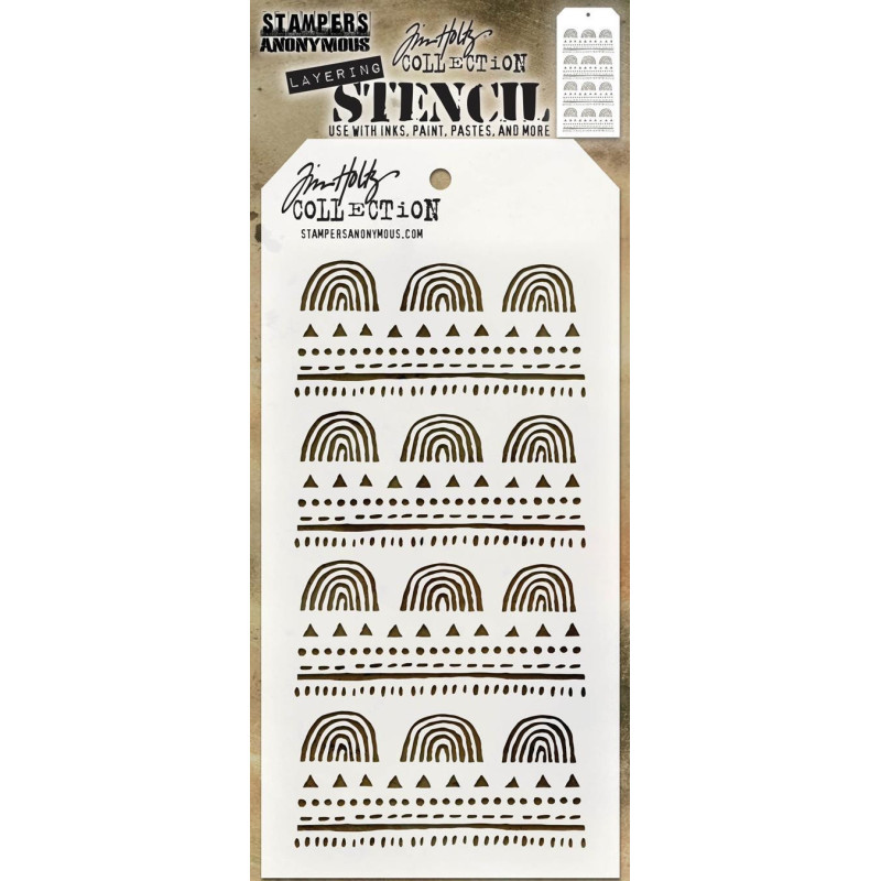 Stampers Anonymous - Tim Holtz - Layered Stencil - Nature