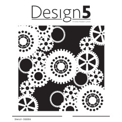 Design5 - Stencil - Gears