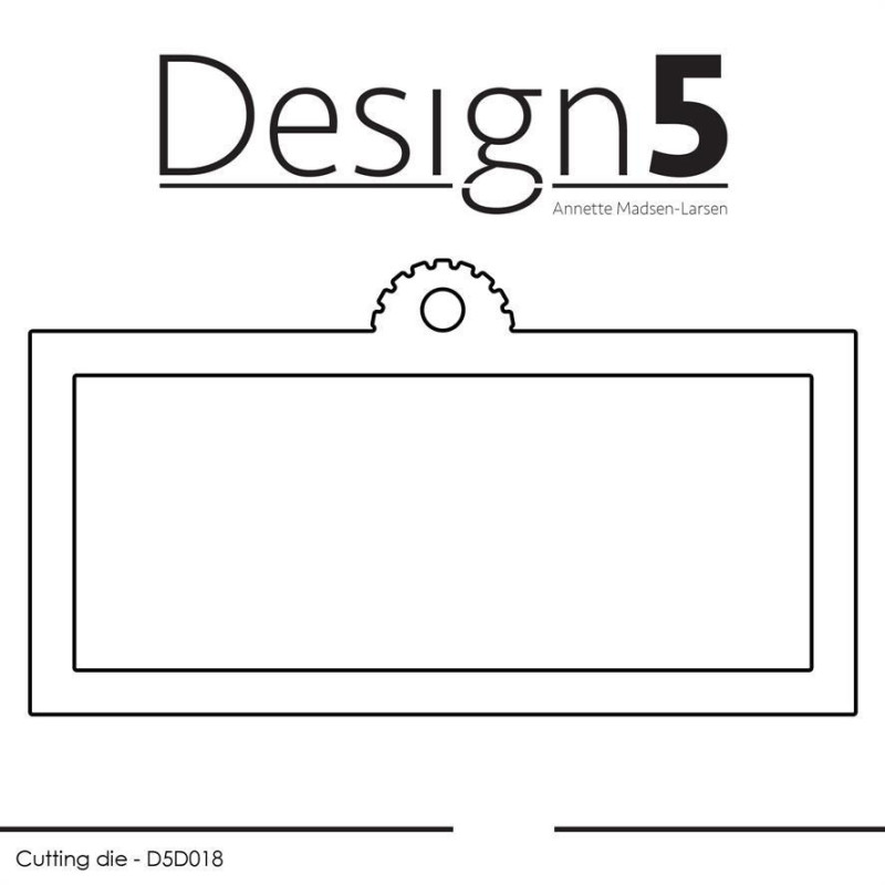 Design5 - Mini Slim Tag - D5D018