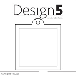 Design5 - Square Tag - D5D020