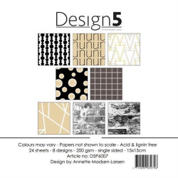 Design5 - Papirpakke 15x15...