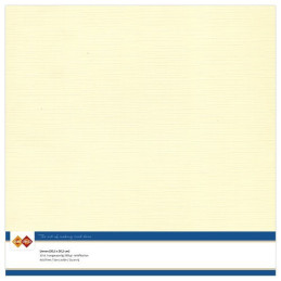 Card Deco Essentials - Linen Cardstock SC - Cream