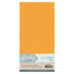 Card Deco Essentials - Linen Cardstock 4K - Apricot