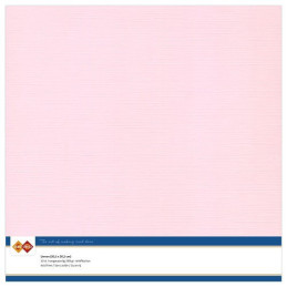 Card Deco Essentials - Linen Cardstock SC - Light Pink