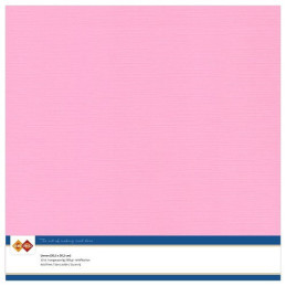 Card Deco Essentials - Linen Cardstock SC - Pink