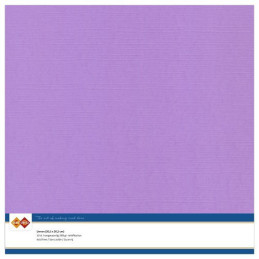 Card Deco Essentials - Linen Cardstock SC - Lilac